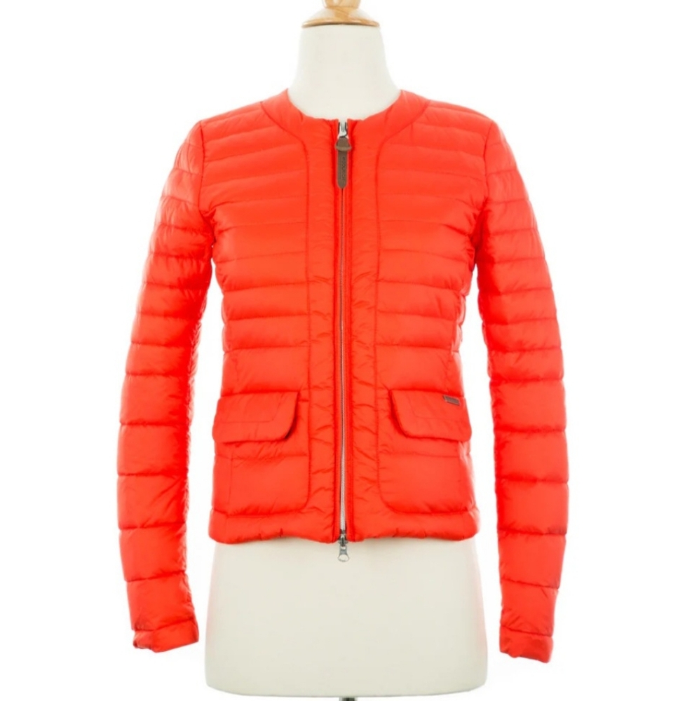 WOOLRICH John Rich & Bros. No-Collar Down Jacket All Seasons
